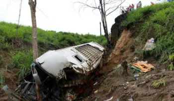 Catorce muertos y 26 heridos en un accidente de autobús en Ecuador