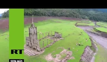 Un pueblo de Venezuela reaparece tras permanecer sumergido más de 30 años