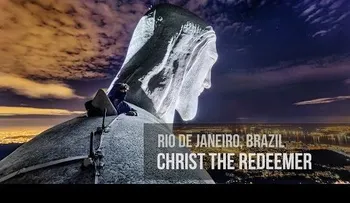 Más cerca del cielo: Hazanas inesperadas, conquistan la cima del Cristo Redentor de Río de Janeiro (VIDEO)