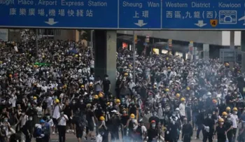 Bloquean páginas porno en Hong Kong para que la gente saliera a protestar