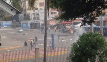 Se registran violentos enfrentamientos en  la sede de la  UASD