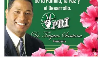 Presidente del PRI, Trajano Santana, felicita féminas en el Día Internacional de la Mujer