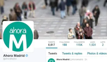 Ahora Madrid responde en Twitter..... nos gusta el sexo anal 