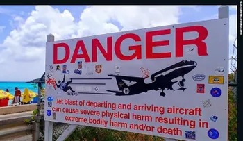 Ráfaga de un avión mata a turista en playa cerca de aeropuerto del Caribe