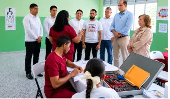 Más de 650 estudiantes de La Vega recibieron atenciones de salud durante jornada del INABIE