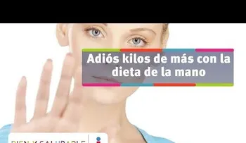 La dieta de la mano para bajar rápido de peso