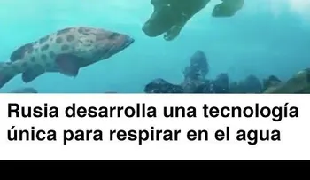 Rusia desarrolla una tecnología única para respirar en el agua (VIDEO)