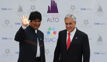 La pelea entre Piñera y Morales que nos recordó el â??¿Por qué no te callas?â?? a Hugo Chávez