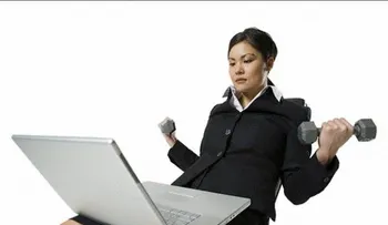 La falta de tiempo no es excusa para no realizar ejercicios en el trabajo