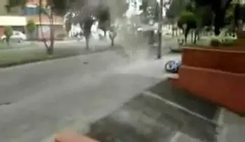 Terrible accidente de tránsito  (Video)