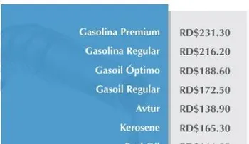 Combustibles tienen significativas rebajas entre siete, tres y un peso