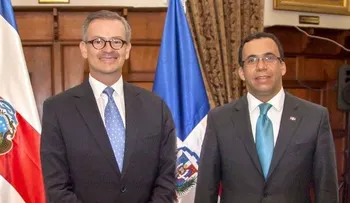 Canciller costarricense llega a RD para fimar acuerdos