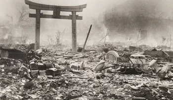 Imágenes nunca vistas en Nagasaki un día después de la bomba atómica