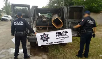 Decomisan cañón que sería usado para lanzar "paquetes" de México a Estados Unidos