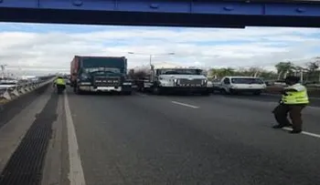 AMET retiene camiones tanqueros y 190 motos usaban elevados