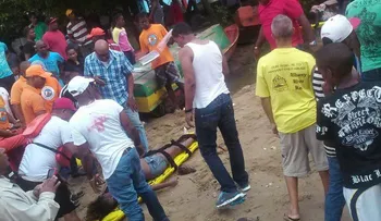 Velan restos de tres cuerpos recuperados en Bahía de Samaná
