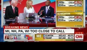 Analista de CNN al hablar del triunfo de Donald Trump (VIDEO VIRAL)
