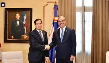 Abinader recibe a Marco Rubio tras reunión en Cancillería