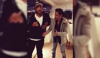 Will Smith cumple uno de sus sueños: aprender a bailar salsa con Marc Anthony