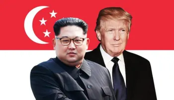 Trump llega a Singapur para una histórica reunión con el líder de Corea del Norte