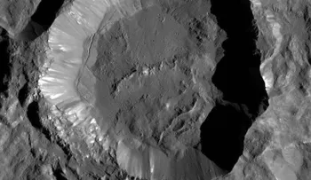 Hallan extrañas manchas blancas en el planeta enano Ceres