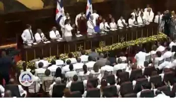 Acto de juramentación de Danilo Medina en el salón del Congreso Nacional (VIDEO)