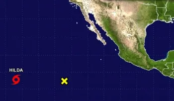 Tormenta tropical Hilda se desplaza hacia oeste en Pacífico 