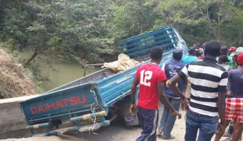 Un niño muere (Manuelzon Jean Batist) y otros dos resultan heridos en un accidente en Dajabón