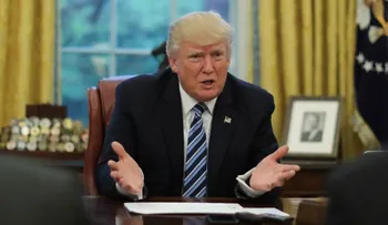 Donald Trump casi implora a demócratas apoyar su reforma sanitaria: "Sería grandioso si se unieran"