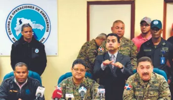 Provincias sureñas más afectadas por Matthew; van 25,384 desplazados y cuatro muertos, seguirán lluvias