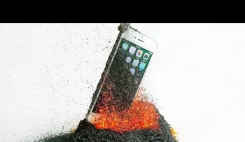 ¿Por qué no hay que tirar un iPhone a un volcán activo?