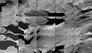 Así son las últimas imágenes enviadas por la sonda Rosetta antes de ser desactivada