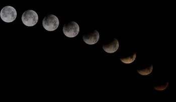 En imágenes: Así se vio la "Luna de Sangre", tras eclipse