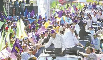 Danilo Medina recorrió Samaná, Duarte y María Trinidad Sánchez
