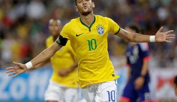 Neymar anota 4 goles y Brasil vence a Japón 