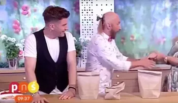 Un truco de magia fallido deja herida a una presentadora