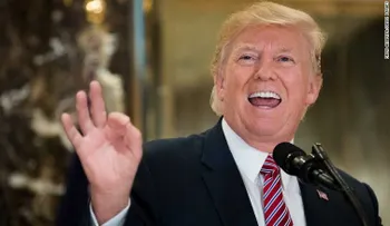 ¿Masculló Trump en su discurso sobre Jerusalén?