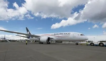 Avión de Aeroméxico sufre falla en Los Ángeles 
