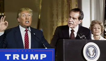 La insólita carta del expresidente Nixon a Donald Trump