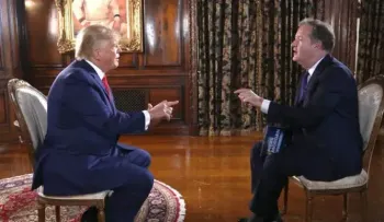 Donald Trump se enfada y grita que "¡apaguen las cámaras!", tras abandonar una entrevista