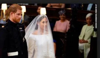 Todos los detalles del vestido y el velo de novia de Meghan Markle