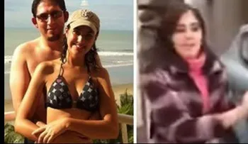 Una mujer salía del hotel con su amante, su esposo la firmó y publicó el video (VIDEO)