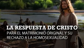 5 formas como Cristo confirmó el matrimonio original y rechazó la homosexualidad