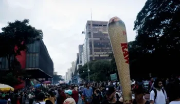 Marchan en Sao Paulo por despenalización de la marihuana para consumo personal