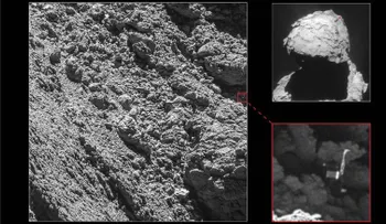 ¡Lo encontraron! Hallan al robot Philae que daban por perdido en un cometa