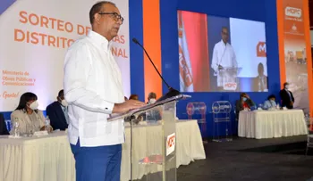 Obras Públicas realiza sorteo de obras por 129 millones en el Distrito Nacional y Santo Domingo Este