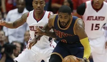 Irving, descartado del segundo partido en serie Cavs-Hawks 