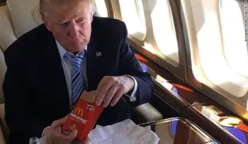La dieta del presidente y lo que dice sobre Estados Unidos