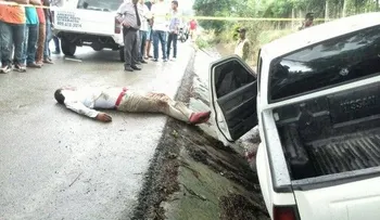 Matan hombre desde camioneta en marcha en Cotuí
