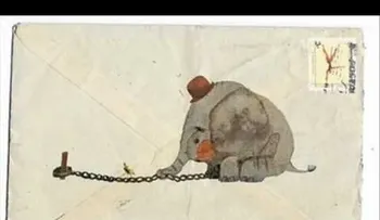 Jorge Bucal el elefante encadanado
